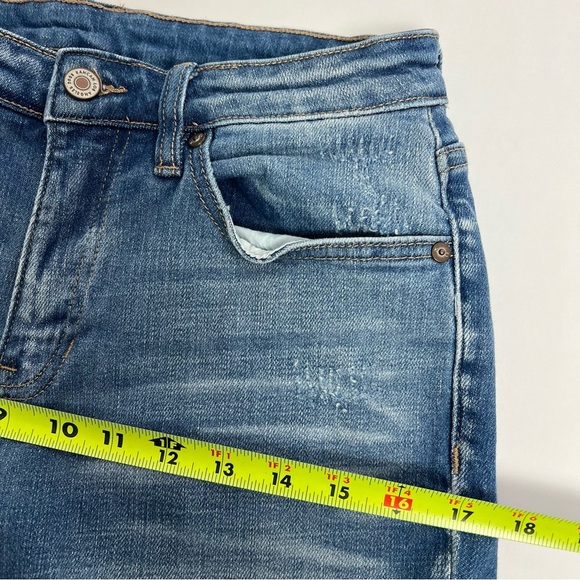 KANCAN Junior Women’s Blue Jeans Sz 5/26 Distressed Ripped & Torn Stretch - Picture 9 of 13